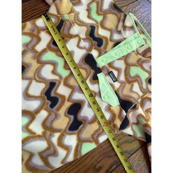 Patagonia Kids Lightweight Synchilla Snap-T Pullover Small Current Large 12 NWT - Picture 5 of 5